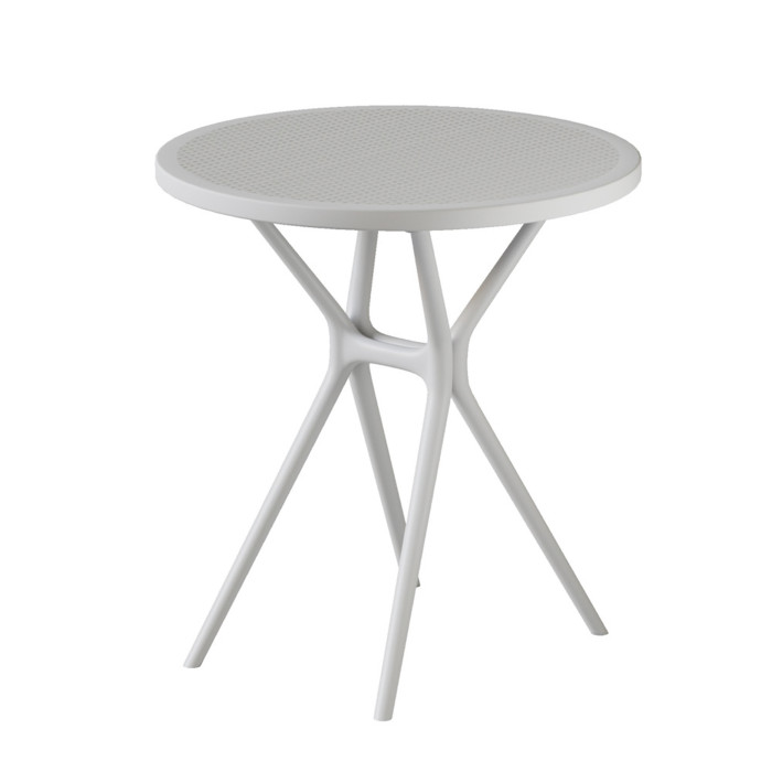 Mesa auxiliar Gaia – Redonda y ligera para exterior o interior