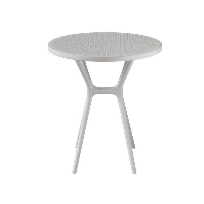 Mesa auxiliar Gaia – Redonda y ligera para exterior o interior