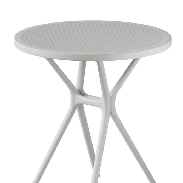 Mesa auxiliar Gaia – Redonda y ligera para exterior o interior