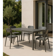 Silla Fiore – Ligera y resistente para uso exterior o interior