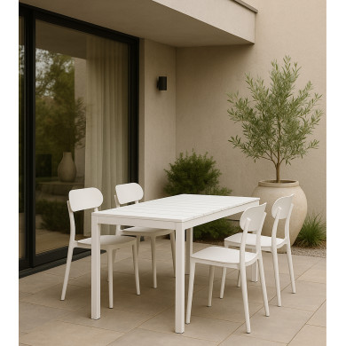 Silla Fiore – Ligera y resistente para uso exterior o interior