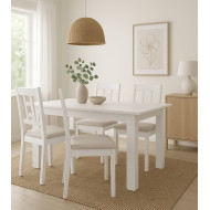 Mesa de comedor Nerea – Extensible, diseño y funcional