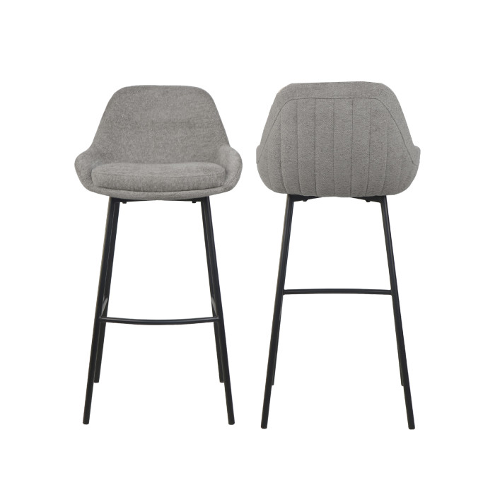 Taburetes Caspi – Diseño moderno y asiento acolchado