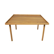 Mesa de centro Fresa madera maciza – Dos medidas disponibles Mesa de centro Fresa madera maciza – Dos medidas disponibles