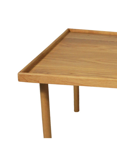 Mesa de centro Fresa madera maciza – Dos medidas disponibles Mesa de centro Fresa madera maciza – Dos medidas disponibles