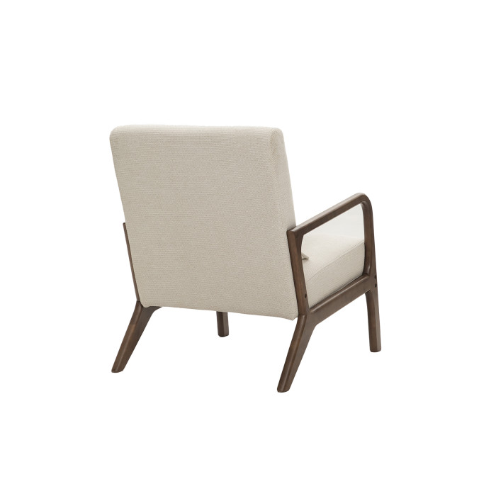 Butaca Nicole nórdica con cojín lumbar – Tapizado antimanchas