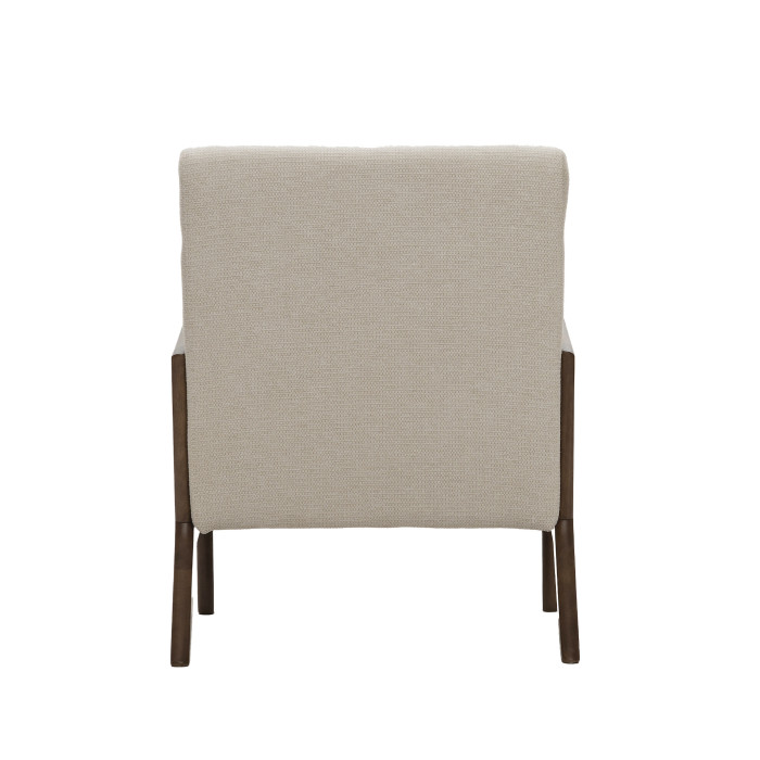 Butaca Nicole nórdica con cojín lumbar – Tapizado antimanchas