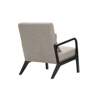 Butaca Nicole nórdica con cojín lumbar – Tapizado antimanchas