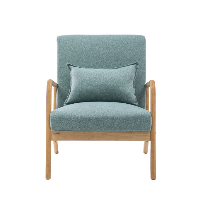 Butaca Nicole nórdica con cojín lumbar – Tapizado antimanchas