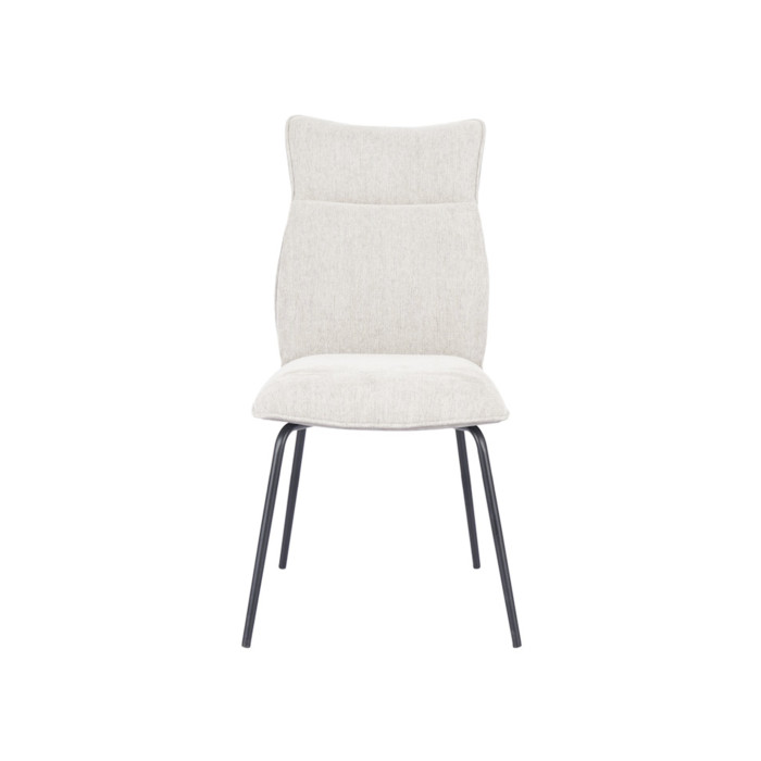 Silla Roma tapizada en tela y símil napa – Pack 2 unidades Silla Roma tapizada en tela y símil napa – Pack 2 unidades