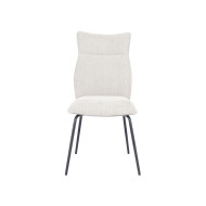 Silla Roma tapizada en tela y símil napa – Pack 2 unidades Silla Roma tapizada en tela y símil napa – Pack 2 unidades