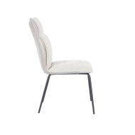Silla Roma tapizada en tela y símil napa – Pack 2 unidades Silla Roma tapizada en tela y símil napa – Pack 2 unidades