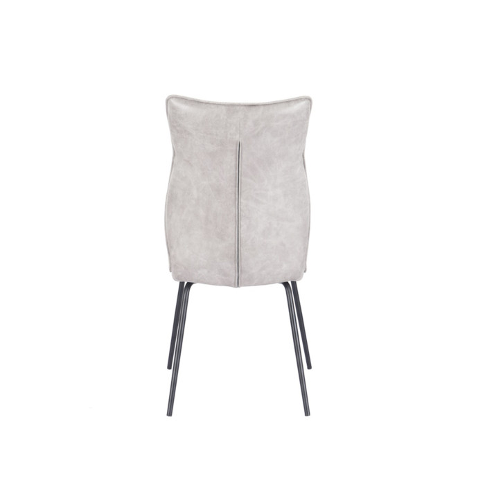 Silla Roma tapizada en tela y símil napa – Pack 2 unidades Silla Roma tapizada en tela y símil napa – Pack 2 unidades