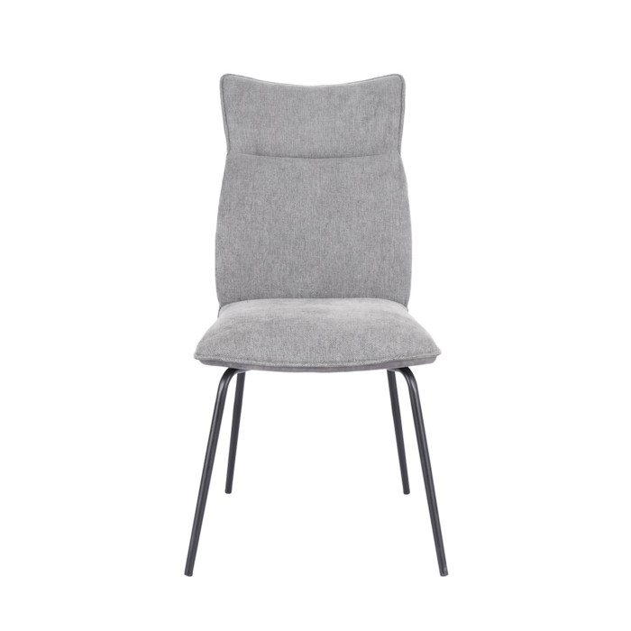 Silla Roma tapizada en tela y símil napa – Pack 2 unidades Silla Roma tapizada en tela y símil napa – Pack 2 unidades