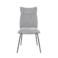 Silla Roma tapizada en tela y símil napa – Pack 2 unidades Silla Roma tapizada en tela y símil napa – Pack 2 unidades