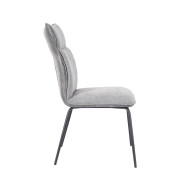 Silla Roma tapizada en tela y símil napa – Pack 2 unidades Silla Roma tapizada en tela y símil napa – Pack 2 unidades