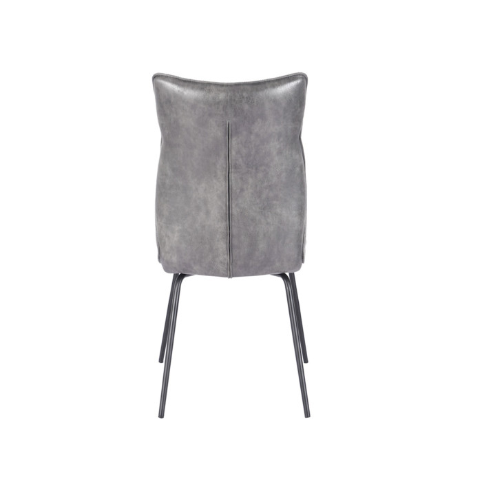 Silla Roma tapizada en tela y símil napa – Pack 2 unidades Silla Roma tapizada en tela y símil napa – Pack 2 unidades