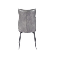 Silla Roma tapizada en tela y símil napa – Pack 2 unidades Silla Roma tapizada en tela y símil napa – Pack 2 unidades