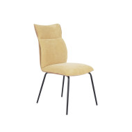 Silla Roma tapizada en tela y símil napa – Pack 2 unidades Silla Roma tapizada en tela y símil napa – Pack 2 unidades