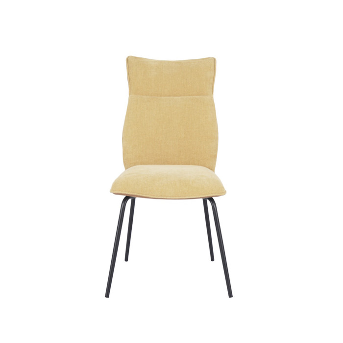Silla Roma tapizada en tela y símil napa – Pack 2 unidades Silla Roma tapizada en tela y símil napa – Pack 2 unidades