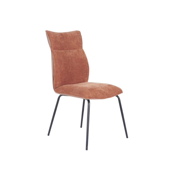 Silla Roma tapizada en tela y símil napa – Pack 2 unidades Silla Roma tapizada en tela y símil napa – Pack 2 unidades