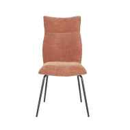 Silla Roma tapizada en tela y símil napa – Pack 2 unidades Silla Roma tapizada en tela y símil napa – Pack 2 unidades