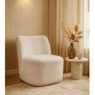 Butaca Gian giratoria – Tapizada, versátil y con giro 360º