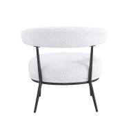 Butaca Asis – Tapizado Teddy y patas metálicas, ideal para cualquier espacio Butaca Asis – Tapizado Teddy y patas metálicas, ideal para cualquier espacio