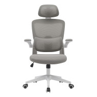 Silla de escritorio Aron ergonómica con refuerzo lumbar y reposacabezas regulable