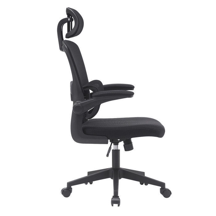 Silla de escritorio Aron ergonómica con refuerzo lumbar y reposacabezas regulable