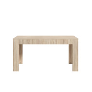 Mesa de comedor Uki 140x90 cm – Moderna, robusta y funcional