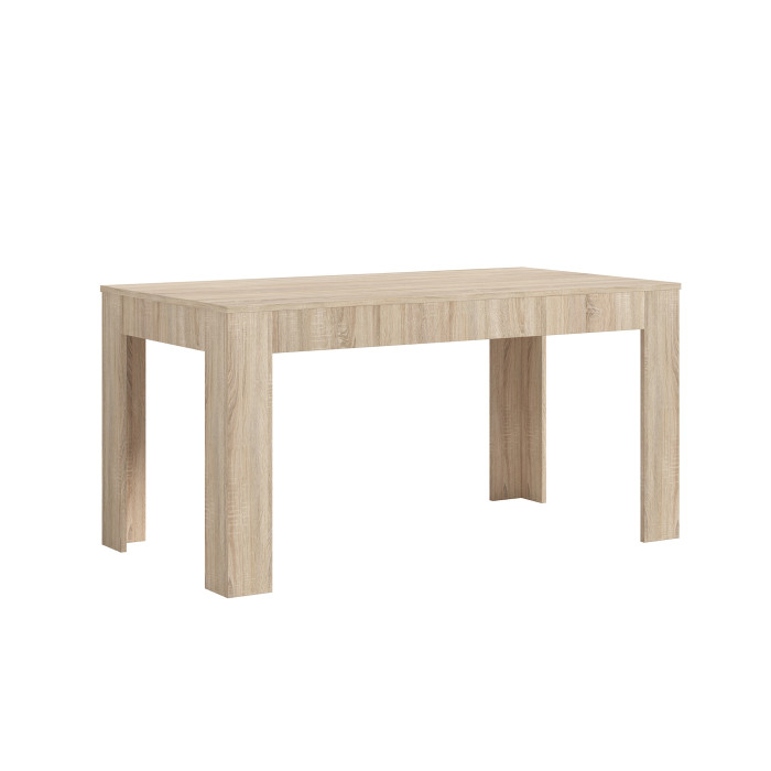 Mesa de comedor Uki 140x90 cm – Moderna, robusta y funcional