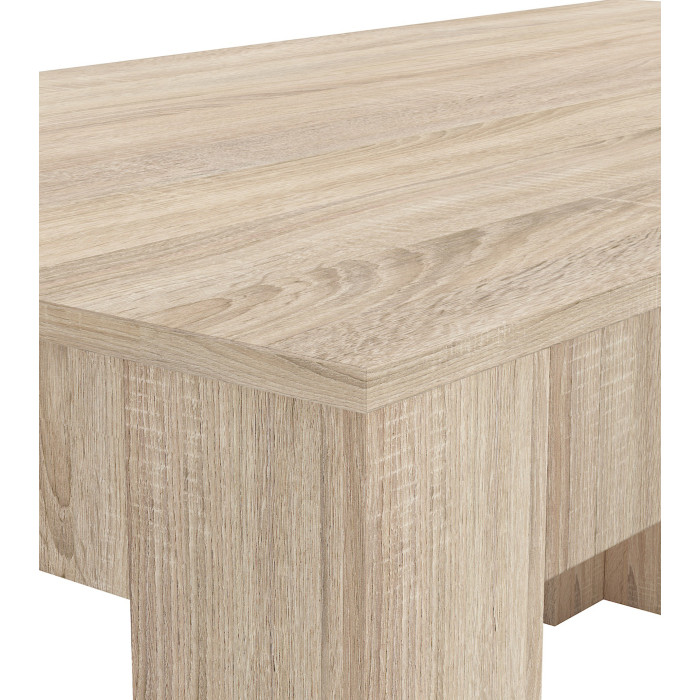 Mesa de comedor Uki 140x90 cm – Moderna, robusta y funcional
