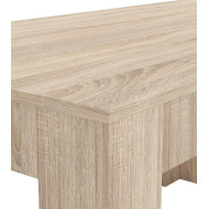 Mesa de comedor Uki 140x90 cm – Moderna, robusta y funcional