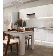 Mesa de comedor Uki 140x90 cm – Moderna, robusta y funcional