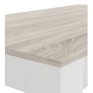 Mesa de comedor Uki 140x90 cm – Moderna, robusta y funcional