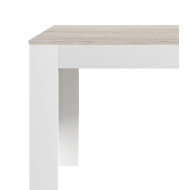 Mesa de comedor Uki 140x90 cm – Moderna, robusta y funcional