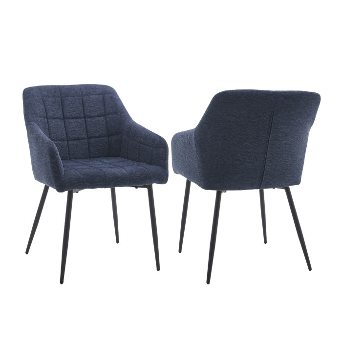 Pack 2 sillas comedor con reposabrazos FREYA