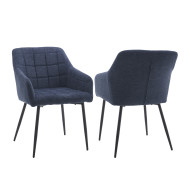 Pack 2 sillas comedor con reposabrazos FREYA