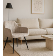 Pack 2 sillas comedor con reposabrazos FREYA