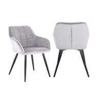 Pack 2 sillas comedor con reposabrazos FREYA