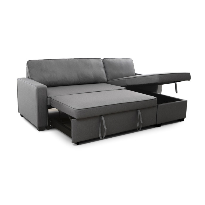 Sofá cama Maxi – Chaise longue reversible y extensible con arcón