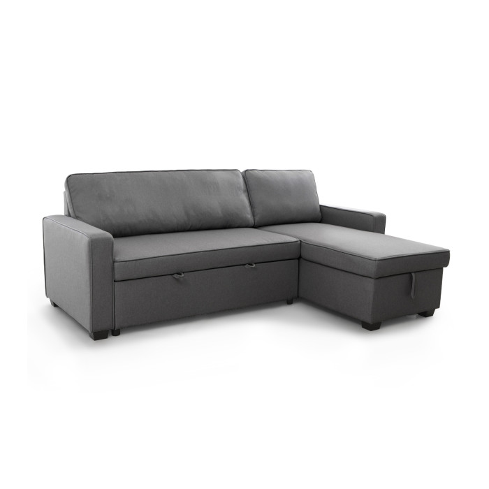 Sofá cama Maxi – Chaise longue reversible y extensible con arcón