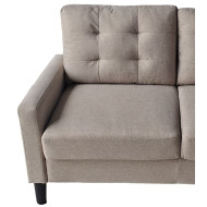 Sofá Dubi – Minimalista, antimanchas y disponible en 2 y 3 plazas