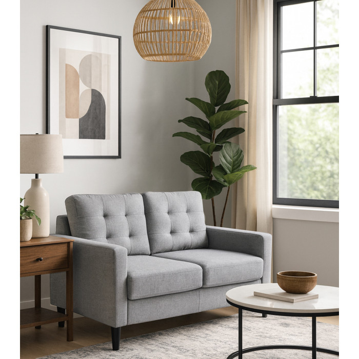 Sofá Dubi – Minimalista, antimanchas y disponible en 2 y 3 plazas