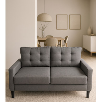 Sofá Dubi – Minimalista, antimanchas y disponible en 2 y 3 plazas