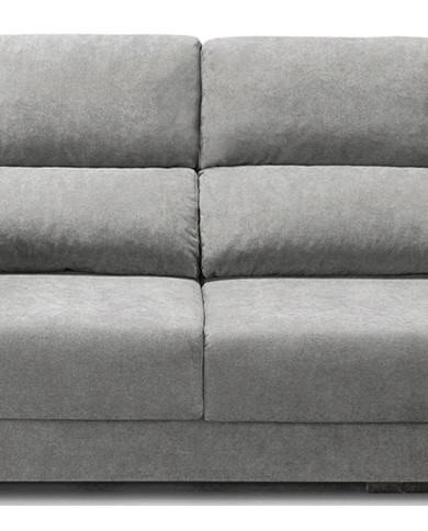 Sofá Chaise Longue Marcia – 3 plazas con asientos deslizantes, pouf y arcón Sofá Chaise Longue Marcia – 3 plazas con asientos deslizantes, pouf y arcón