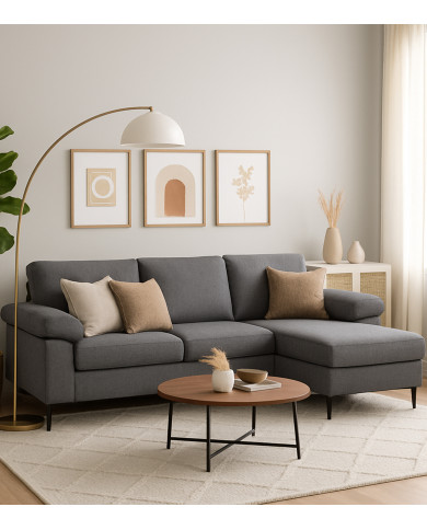 Sofá Chaise Longue Jorge – Comodidad y diseño moderno Sofá Chaise Longue Jorge – Comodidad y diseño moderno