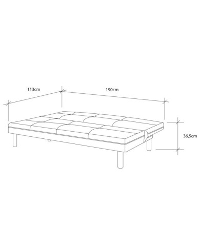 Sofa cama clic clac al mejor precio - Cambia Tus Muebles