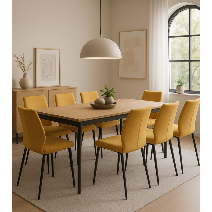 Sillas Nobles - Pack de 4 sillas modernas y cómodas para comedor